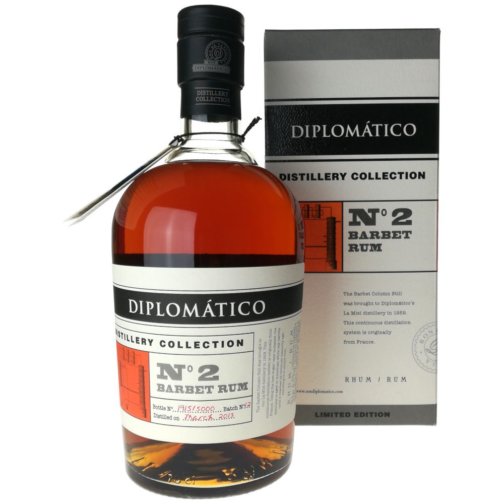Diplomatico N°2 Barbet Column, Ron de Venezuela 1 Diplomatico Batch N°2 Barbet Column Ron de Venezuela